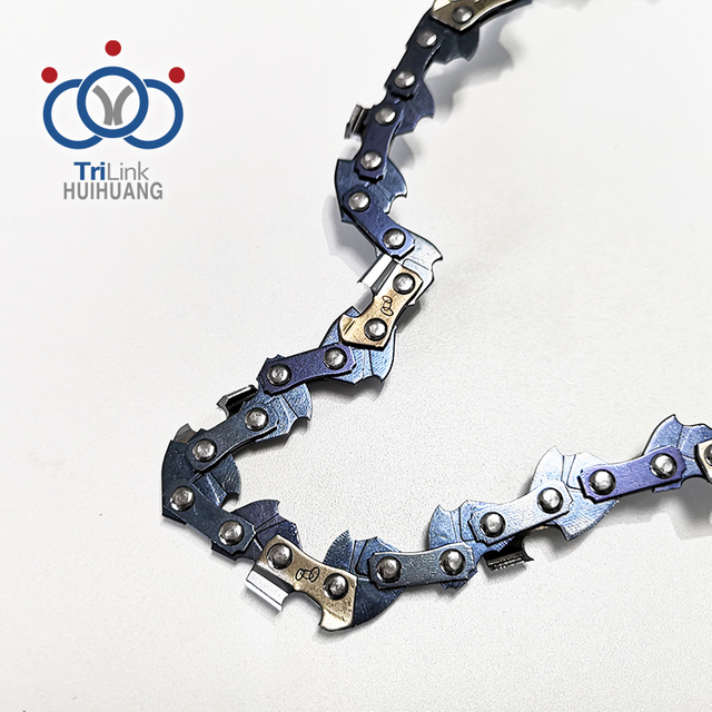 전기 톱 부품 다른 롤러 크롬 도금 세미 치즐 커터 전기 톱 체인